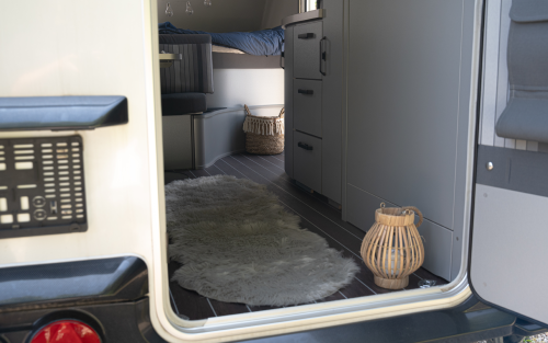 Camplife Kunstfell Kodiac hellgrau - Polster & Sitzauflagen