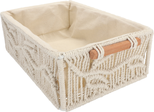 Camplife Makramee Mehrzweckkorb  - Für Deko- & Designfans