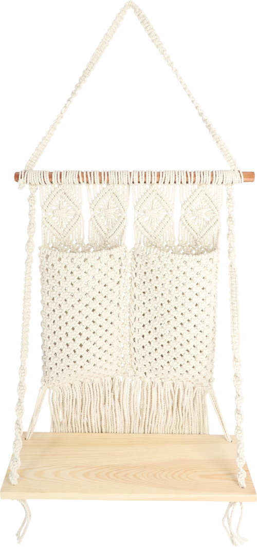 Camplife Makramee Organizer + Board - Hängeschränke