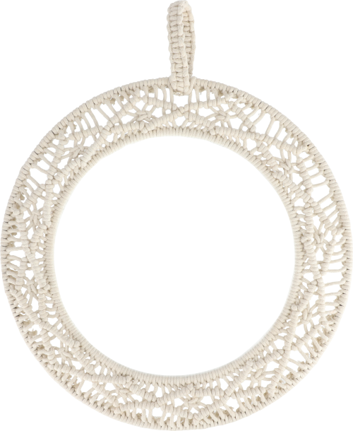 Camplife Makramee Spiegel  - Möbelzubehör