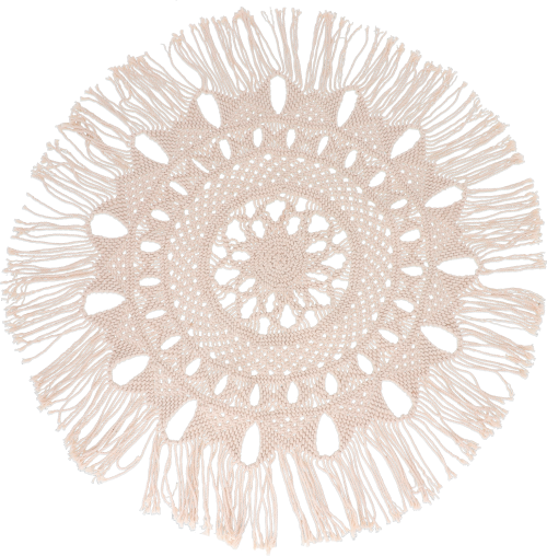 Camplife Makramee Teppich - Vorzeltteppich & Zeltboden