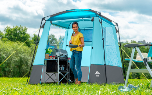 Camptime Venus freistehendes Küchen- und Universalzelt - Universal-/ Dusch- & Gerätezelte