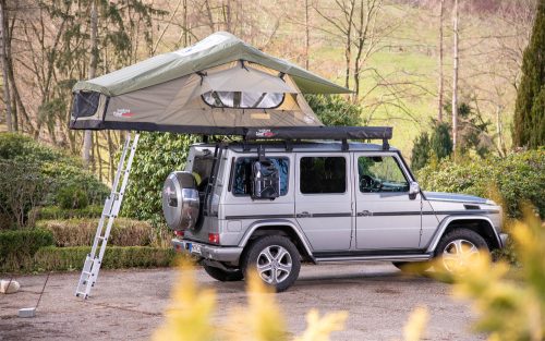 Campwerk Adventure 165 Dachzelt Olive - Klappdachzelte