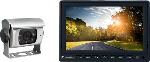 Caratec Safety CSV7010 Rückfahrvideo-Set - Rückfahrkameras & Rückfahrsysteme