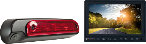 Caratec Safety CSV7010B Rückfahrvideo-Set Bremsleuchte - Rückfahrkameras & Rückfahrsysteme