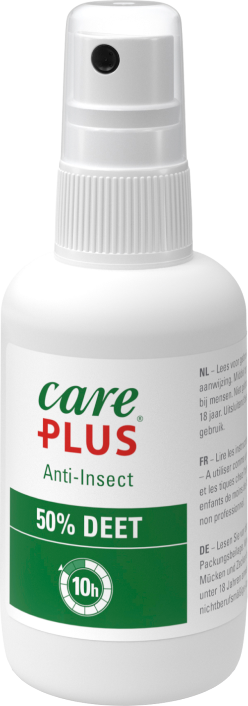 Care Plus Anti Insect Deet 50 Prozent Insektenspray 200 ml - Insektenabwehr & Mückenschutz
