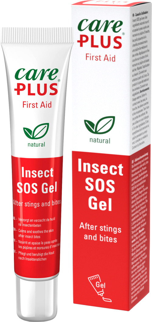 Care Plus Insect SOS Gel für Insekten Stiche und Bisse 20 ml - Insektenabwehr & Mückenschutz