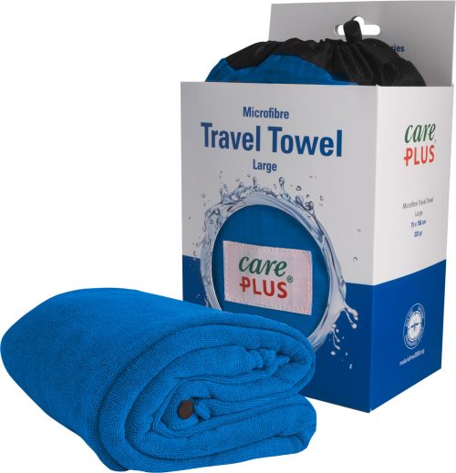 Care Plus Reise-Handtuch blau Gr. 3 - Outdoor Zubehör
