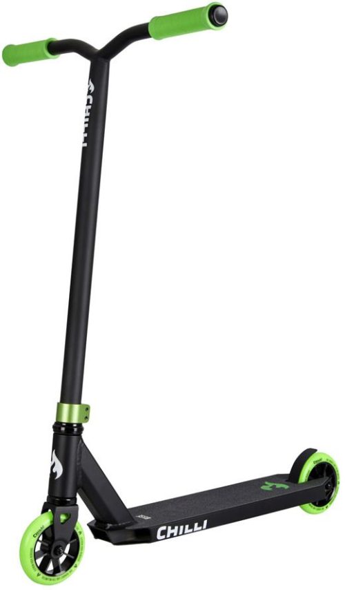 Chilli Stuntscooter Base black/green - Outdoor Mobilität