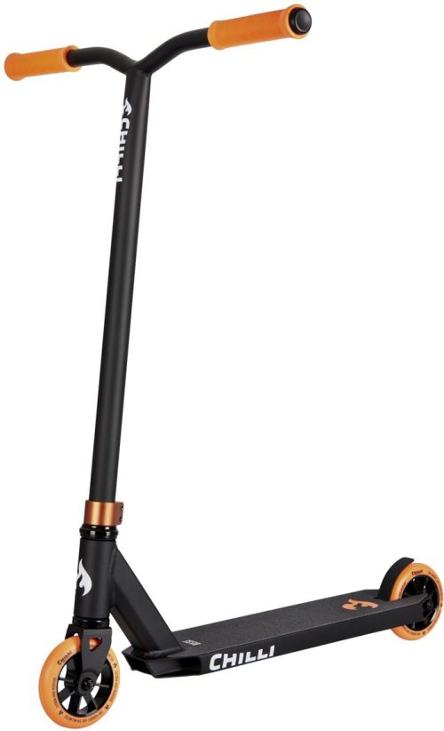 Chilli Stuntscooter Base black/orange - Outdoor Mobilität