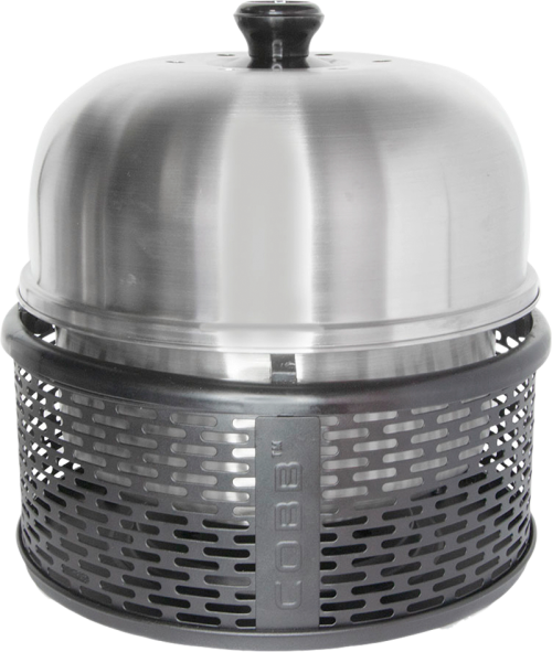 Cobb Holzkohlegrill Pro Black inkl. gelochter Grillplatte - Holzkohlegrills