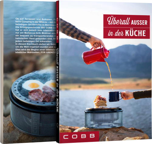 Cobb Kochbuch "Überall außer in der Küche" - Campen & Kochen