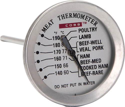 Cobb Thermometer Edelstahl - Sicherheit und Kochhilfen