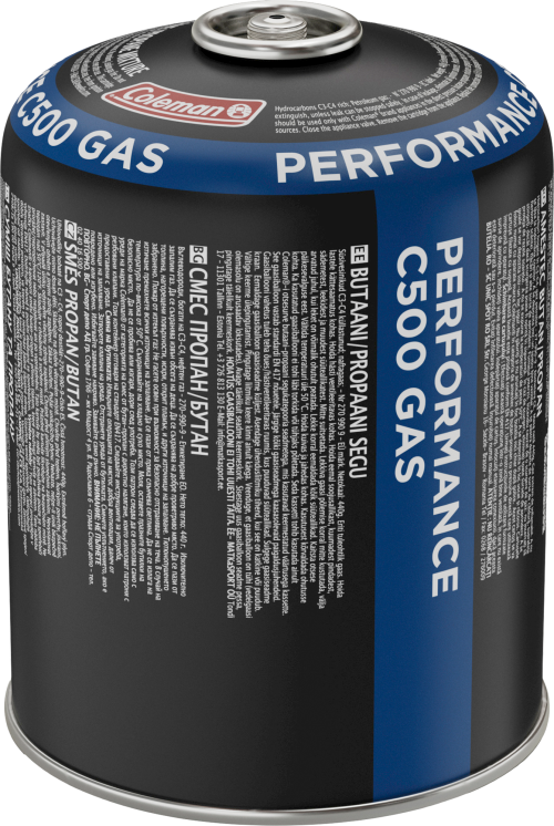Coleman C500 Performance Ventilkartusche mit Gewinde Propan Butangemisch - Gaskartuschen