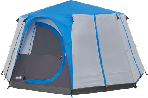 Coleman Octagon Familienzelt blau für 8 Personen - 5-8 Personen Zelte