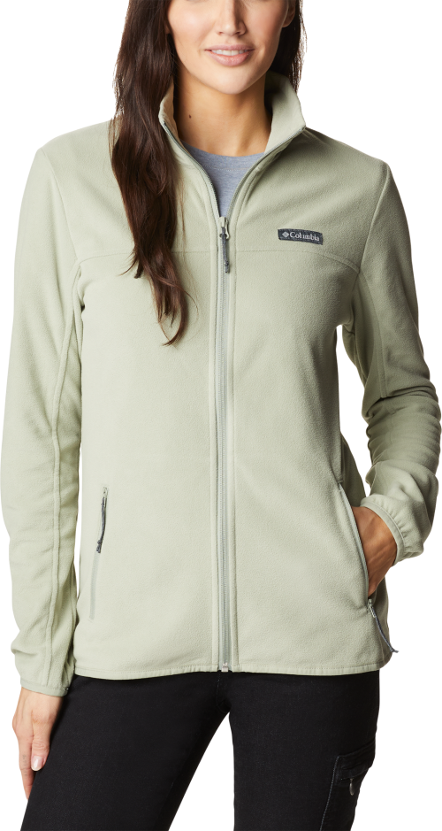 Columbia Ali Peak Full Zip Damen Fleecejacke hellgrün M - Damenjacken