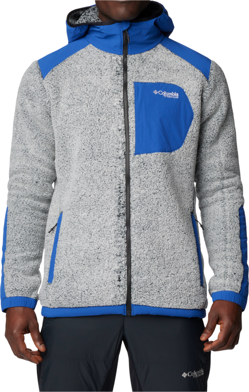 Columbia Arctic Crest Fleece Herrenjacke hellgrau XXL - Herrenjacken
