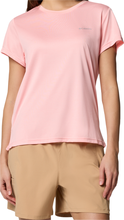Columbia BlueVista Hill Damen T-Shirt rosa XL - Damenshirts, -blusen & -pullover