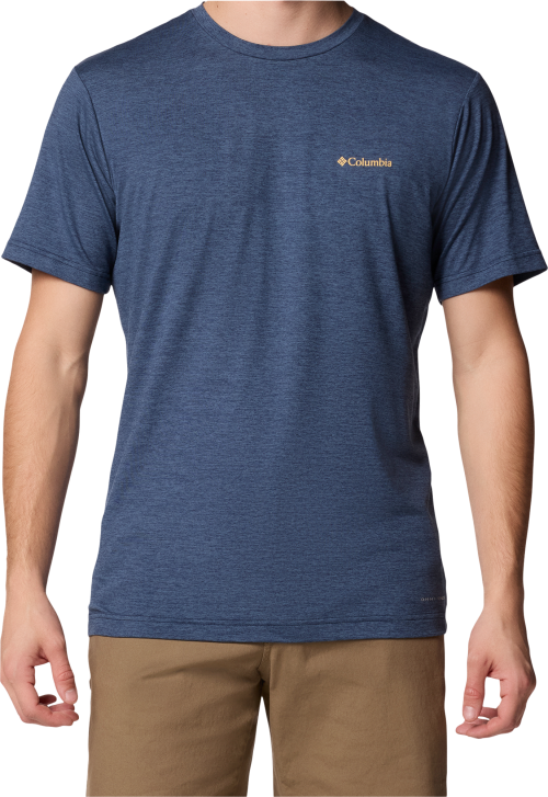 Columbia Kwick Hike Herren T-Shirt dunkelblau M - Herrenshirts, -hemden & -pullover