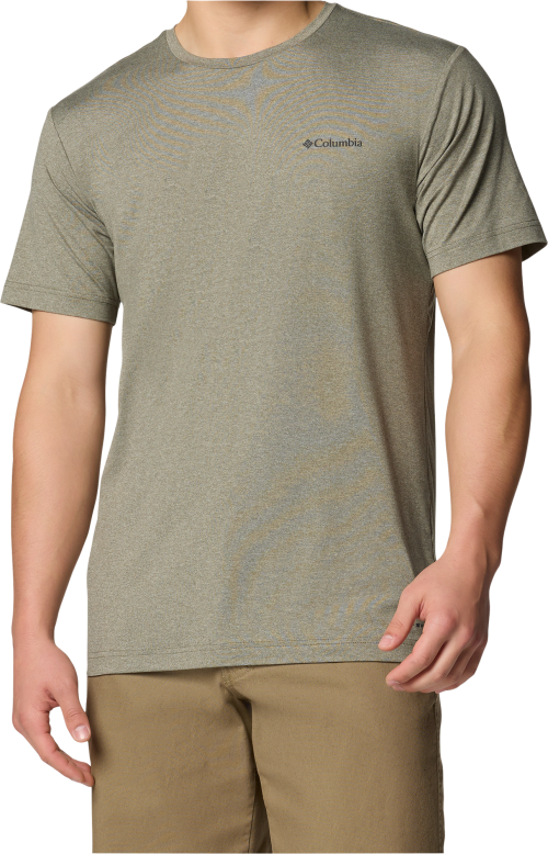 Columbia Kwick Hike Herren T-Shirt olive L - Herrenshirts, -hemden & -pullover