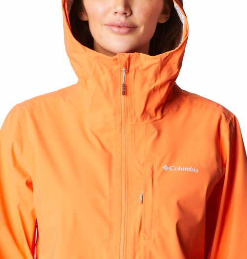 Columbia Omni Tech Ampli Damen Softshelljacke sunset orange L - Damenjacken