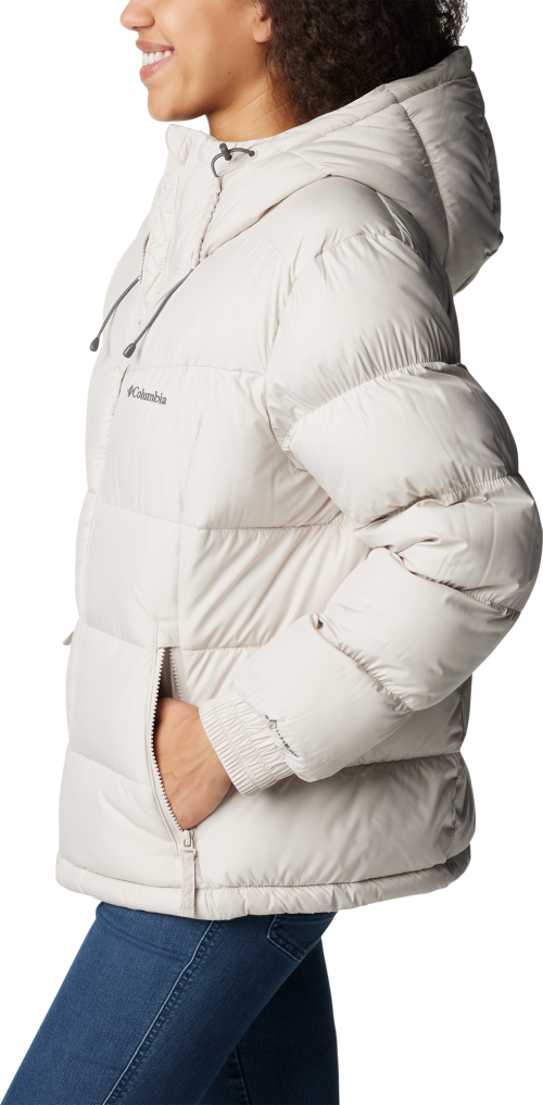 Columbia Pike Lake II isolierte Damenjacke mit Kapuze  beige XL - Damenjacken
