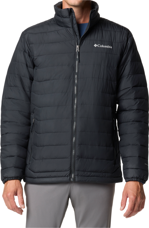 Columbia Powder Lite II Herrenjacke schwarz L - Herrenjacken