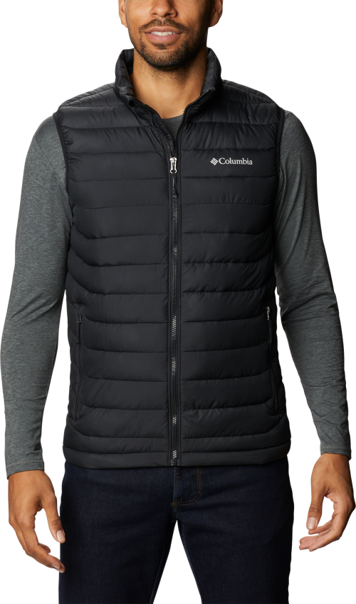Columbia Powder Lite II Herrenweste  schwarz L - Herrenjacken