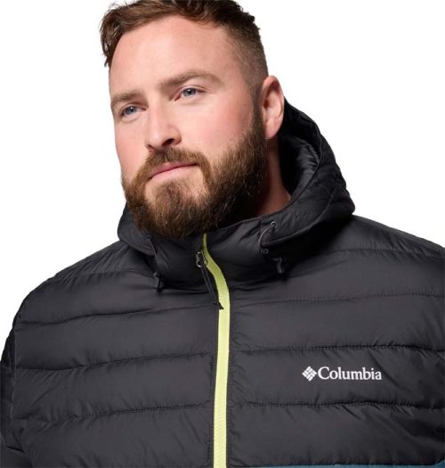 Columbia Powder Lite II Hooded Herrenjacke dunkelblau XXL - Herrenjacken