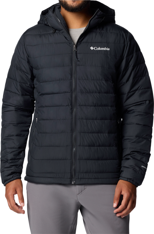 Columbia Powder Lite II Hooded Herrenjacke schwarz XL - Herrenjacken