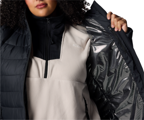 Columbia Powder Lite II Mid Damenjacke schwarz M - Damenjacken