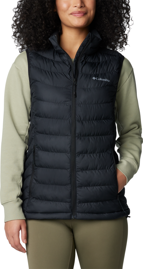 Columbia Powder Lite II isolierte Damenweste schwarz XXL - Damenjacken
