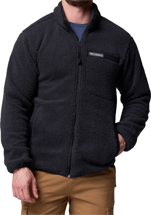 Columbia Rugged Ridge High Pile Herren Fleecejacke schwarz L - Herrenjacken