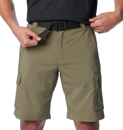 Columbia Silver Ridge Utility Cargo Herrenshorts olive 50 - Herrenhosen & -shorts
