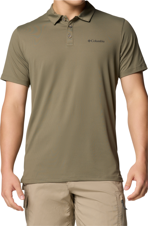 Columbia Tech Trail Utility Herren Poloshirt olive XL - Herrenshirts, -hemden & -pullover