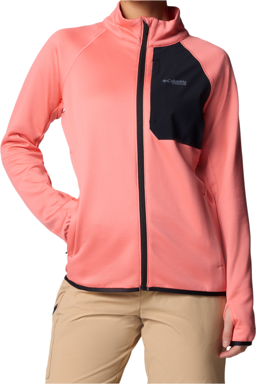 Columbia Triple Canyon DamenfleeColumbia Triple Canyon Grid Damen Fleecejackecejacke melon L - Damenjacken