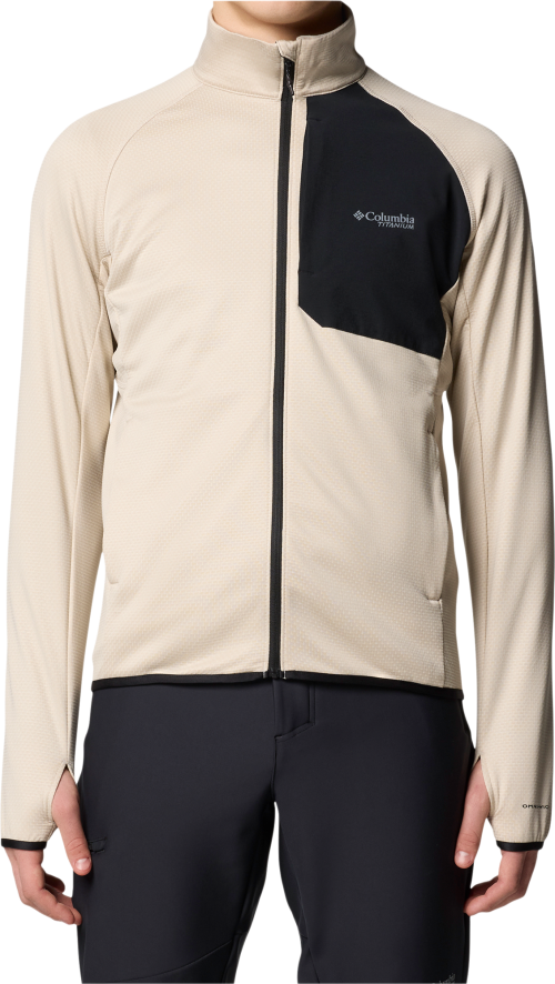 Columbia Triple Canyon Grid II Herrenfleecejacke beige XL - Herrenjacken