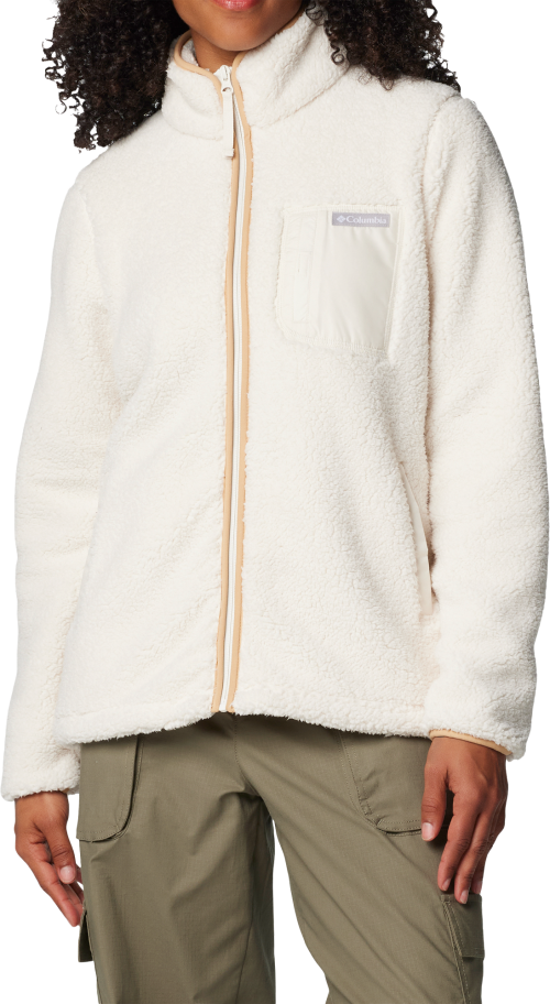 Columbia West Bend II Sherpa Damenjacke beige XL - Damenjacken