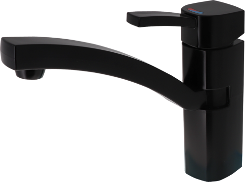 Comet Automatik-Einhebelmischer CAPRI in Farbe Mattschwarz - Einhebelmischer