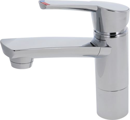 Comet COMO Einhebelmischer Armatur 17 cm Höhe mit 12 cm Auslauf in chrom - Einhebelmischer