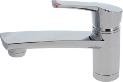 Comet Einhebelmischer COMO Kompakt mit Schalter Auslauf 14 cm chrom - Einhebelmischer