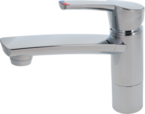 Comet Einhebelmischer COMO mit Schalter Auslauf 14 cm chrom - Einhebelmischer