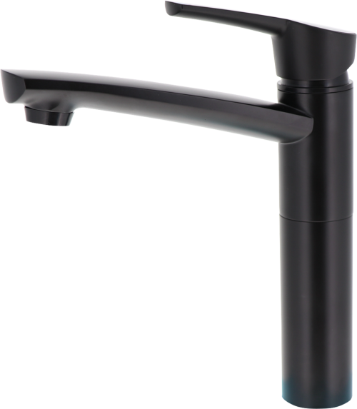 Comet Einhebelmischer Nizza Durchmesser 45 mm mattschwarz - Einhebelmischer