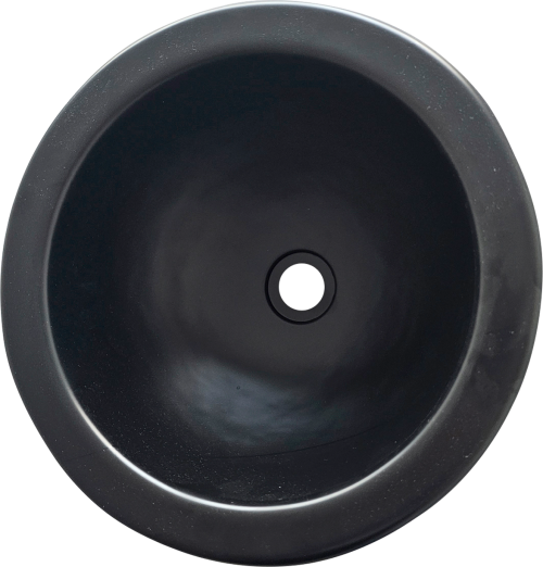 Comet Einlegemulde Mini Waschbecken rund mattschwarz 29 cm - Waschbecken