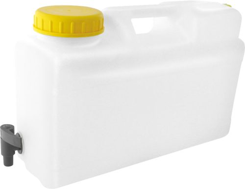 Comet Raumsparkanister mit Auslaufhahn 425 x 125 x 260 mm - Frischwasserkanister