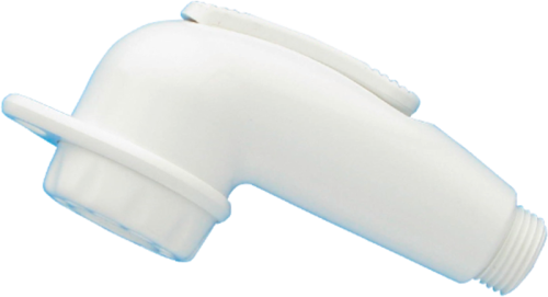 Comet SHORTY Hebeldusche Weiss mit Öse - Duschsysteme