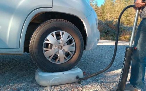 Coolmove Smart-Level XL Aufblasbares Hebekissen für Wohnmobile bis 7,5 t - Stützen & Stützplatten