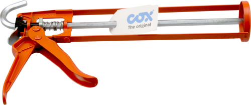 Cox Skelettpistole, stabile Ausführung orange 310 ml - Klebstoffe & Dichtmittel
