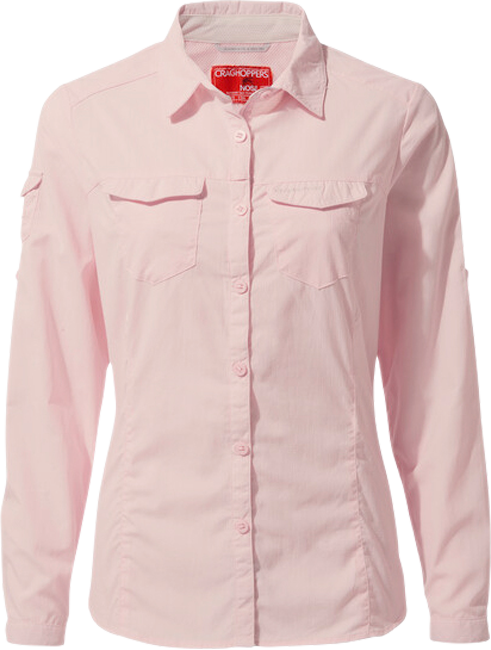 Craghoppers Adventure II Damenbluse rosa 44 - Damenshirts, -blusen & -pullover