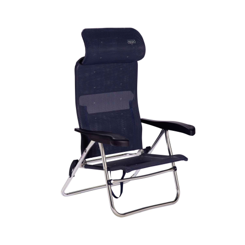 Crespo AL-205 Compact Beach Chair Strandstuhl dunkelblau - Strandstühle